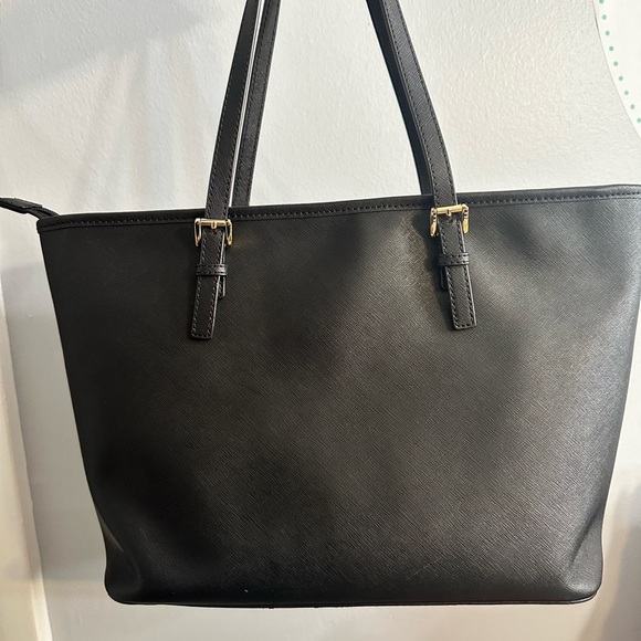Michael Kors Black Tote with Dust Bag - Picture 2 of 8